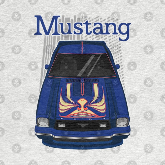 Mustang King Cobra 1978 - Blue by V8social